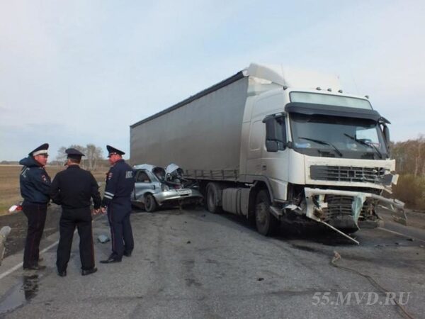 Смертельное ДТП в Калачинском районе Омской области