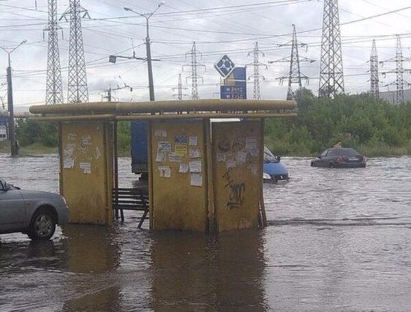 Ливень в Тольятти затопил улицы