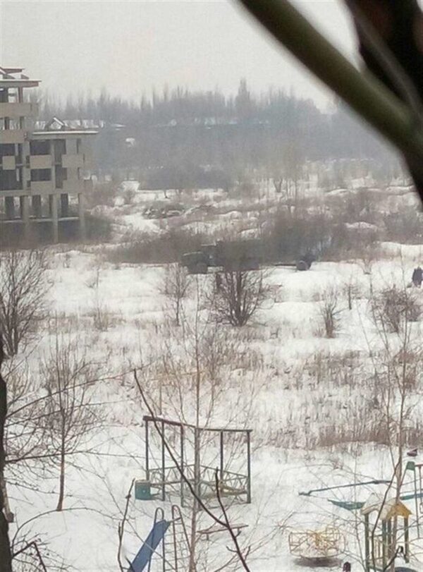 Новости из Макеевки: бойцы ВСУ спрятались на детской площадке (фото)