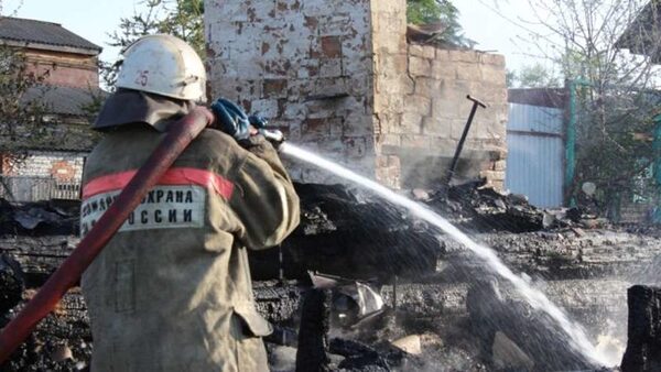 Пожар в Аликовском районе Чувашии