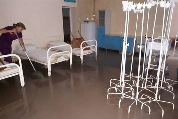 Потоп в больнице